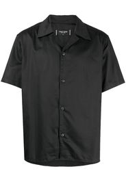 TRUE TRIBE embroidered-motif cotton shirt - Schwarz
