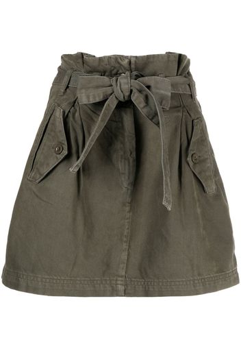 TWINSET belted mini skirt - Grün