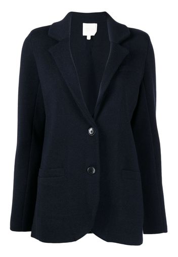 TWP single-breasted merino wool blazer - Blau