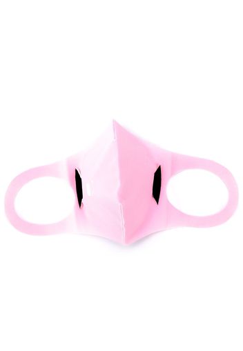 U-Mask Mundschutz mit Logo-Print - Rosa