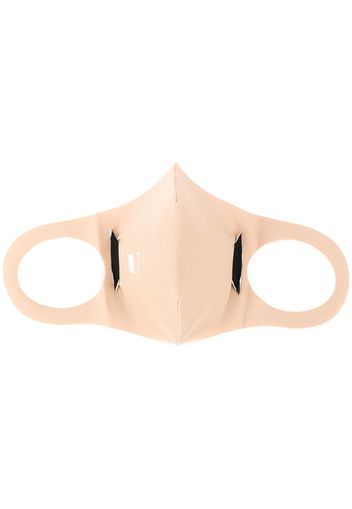 U-Mask Mundschutz mit Logo-Print - Nude