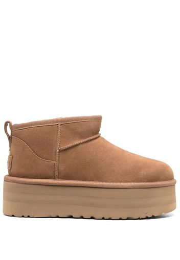 UGG chunky-sole ankle boot - Braun