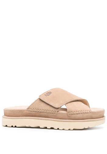 UGG Goldenstar Cross slides - Nude