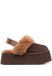 UGG funkette shearling-lining mules - Braun