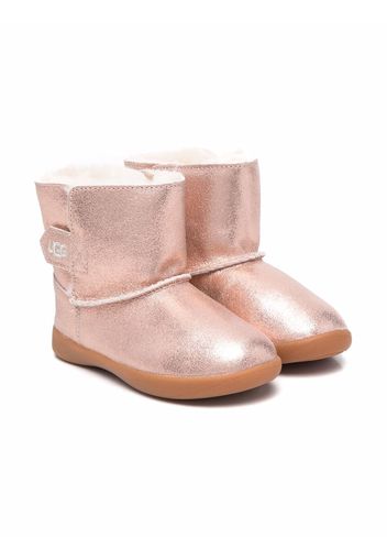 UGG Kids metallic ankle boots - Rosa