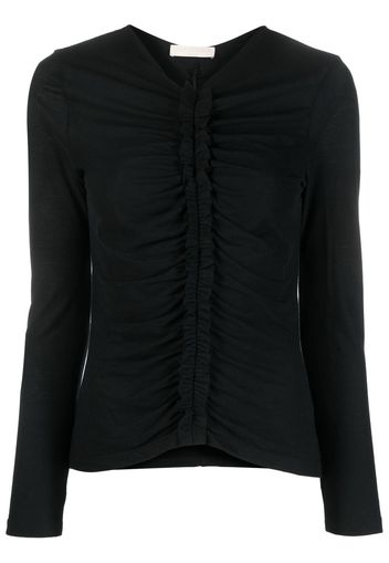 Ulla Johnson Gerafftes Top - Schwarz