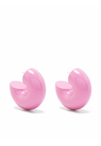 Uncommon Matters Beam chunky hoop earrings - Rosa