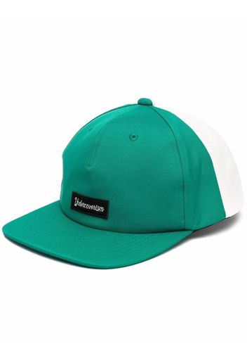 UNDERCOVER logo patch snapback cap - Weiß