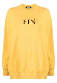 Undercover graphic-print cotton sweatshirt - Gelb