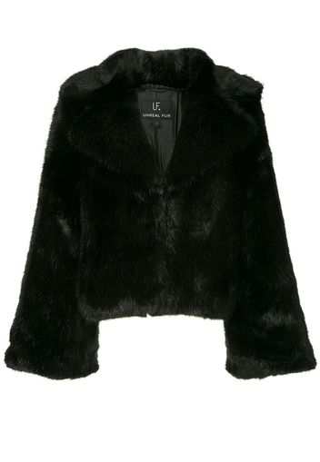 Unreal Fur 'Madam Butterfly' Jacke - Schwarz