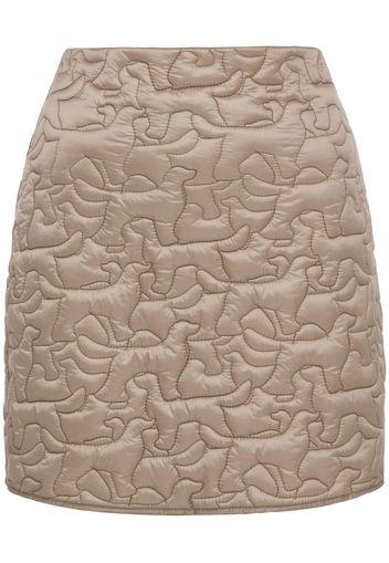 Unreal Fur See Me mini skirt - Nude