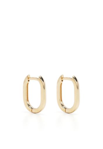 URSA 9kt yellow gold mini Arc huggie earrings