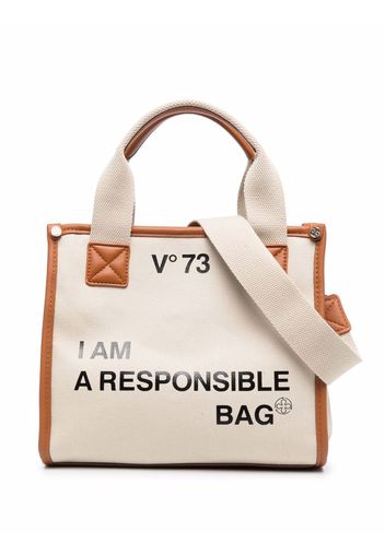V-73 Responsability tote bag - Nude
