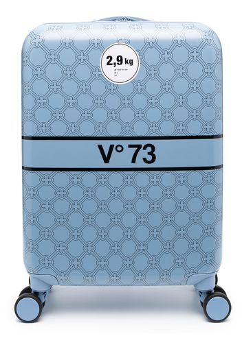 V°73 logo-detail travel case - Blau