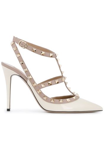 Valentino Garavani 'Rockstud' Pumps - Nude