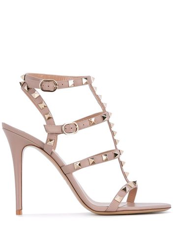 Valentino Garavani 'Rockstud' Sandalen - Rosa