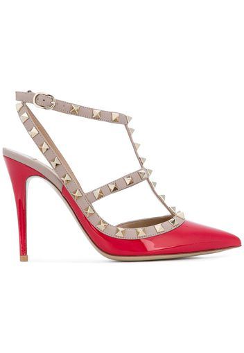 Valentino Garavani 'Rockstud' Pumps - Rot