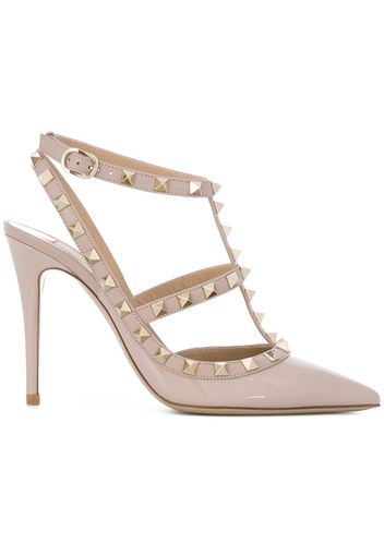 Valentino Garavani 'Rockstud' Pumps - Nude