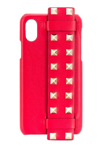 Valentino Garavani 'Rockstud' iPhone X-Hülle - Rot