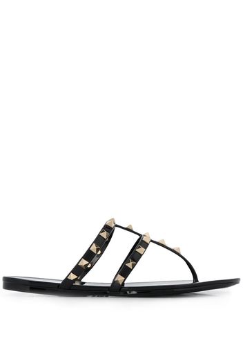 Valentino Garavani 'Rockstud' Sandalen - Schwarz