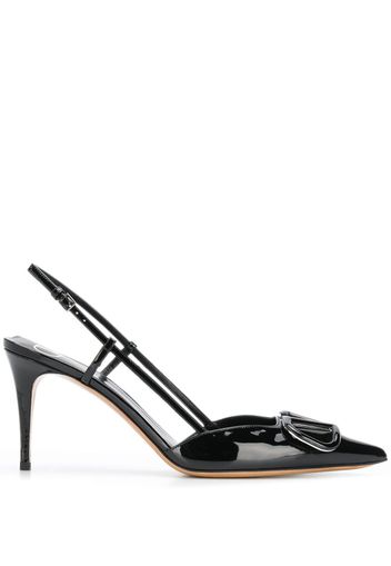 Valentino Garavani Pumps mit VLOGO, 80mm - Schwarz