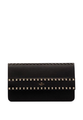 Valentino Garavani 'Rockstud' Clutch in Kuvertform - Schwarz