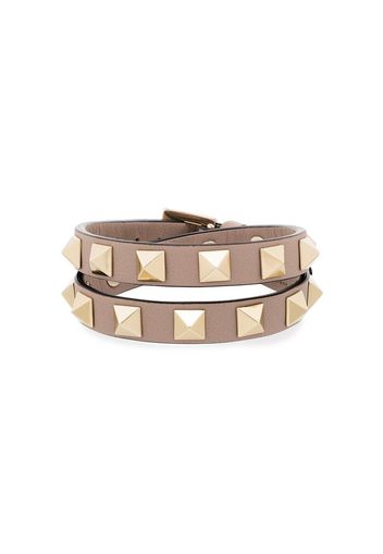 Valentino Garavani Valentino Garavani Rockstud Lederarmband - Nude