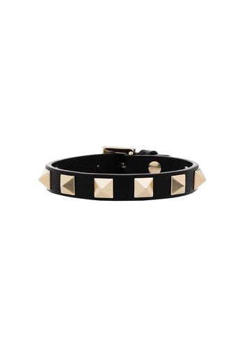 Valentino Garavani Valentino Garavani Rockstud Lederarmband - Schwarz