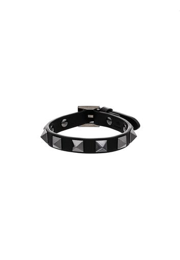 Valentino Garavani Valentino Garavani 'Rockstud' Lederarmband - Schwarz