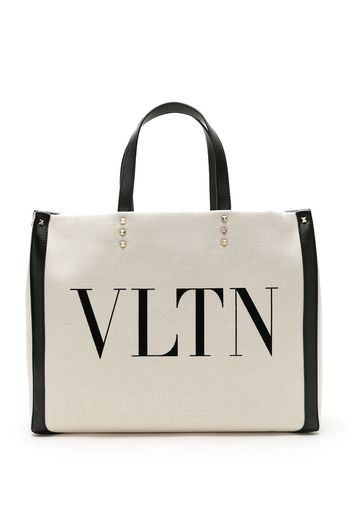 Valentino Garavani Shopper mit VLOGO - Nude