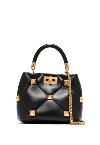 Valentino Garavani Roman Stud Schultertasche - Schwarz