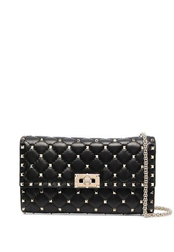 Valentino Garavani Valentino Garavani Rockstud Spike Schultertasche - Schwarz