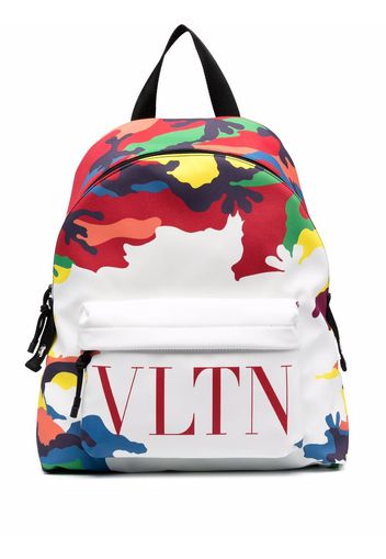 Valentino Garavani Camou7 Rucksack - Weiß