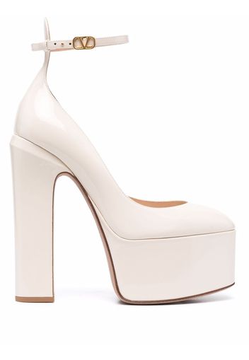 Valentino Garavani Tan-Go 155mm platform pumps - Nude