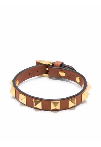 Valentino Garavani Valentino Garavani Rockstud Lederarmband - Braun