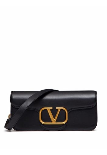 Valentino Garavani Kleine Valentino Garavani VLOGO Schultertasche - Schwarz