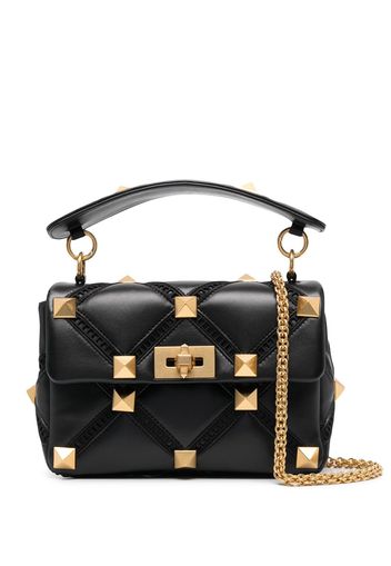 Valentino Garavani Roman Stud shoulder bag - Schwarz