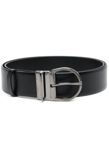 Valentino Garavani V-logo buckled belt - Schwarz