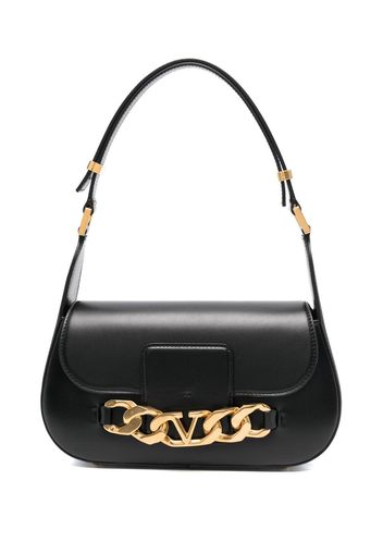 Valentino Garavani VLogo leather bag - Schwarz