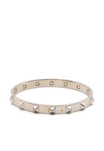 Valentino Garavani Rockstud embellished bangle - Silber