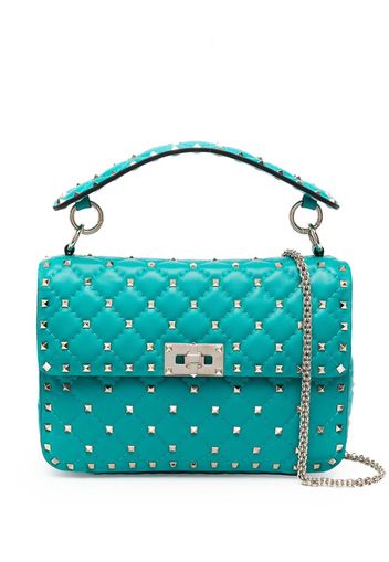 Valentino Garavani Rockstud-embellished tote bag - Blau