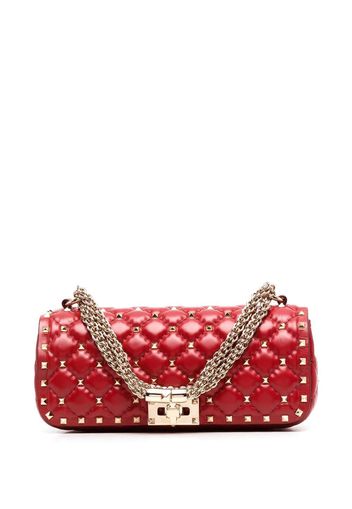 Valentino Garavani Rockstud Spike shoulder bag - Rot