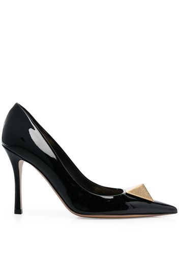 Valentino Garavani Roman Stud pointed-toe pumps - Schwarz