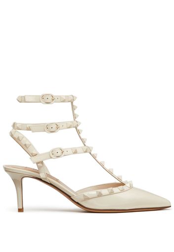 Valentino Garavani Rockstud Caged Pumps 65mm - Weiß