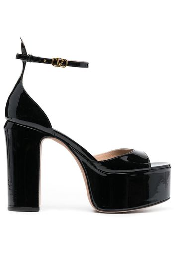 Valentino Garavani 120mm platform sandals - Schwarz