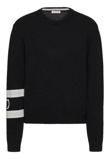 Valentino Pullover mit VLOGO - Schwarz