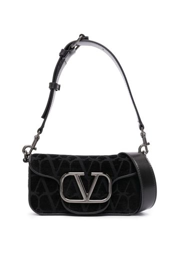 Valentino Garavani VLogo-monogram shoulder bag - Schwarz