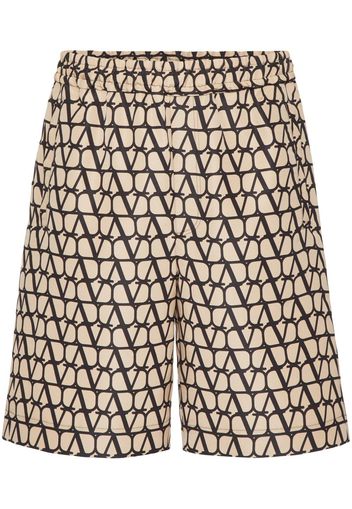 Valentino Bermudas mit Toile Iconographe-Print - Nude