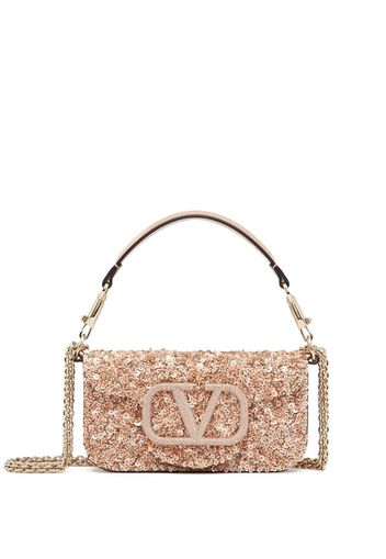 Valentino Garavani Valentino Garavani VLOGO Signature Mini-Tasche - Nude