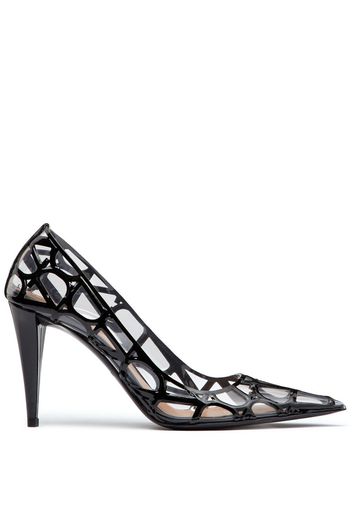 Valentino Garavani Transparente Pumps - Schwarz